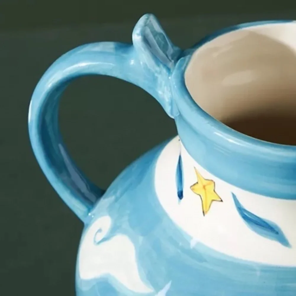 Anthropologie Claudia Rankin Celestial Pitcher